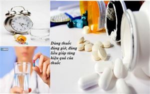 Thực hiện nguyên tắc “5 đúng” để uống thuốc an toàn