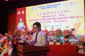 Trường Cao đẳng Y Hà Nội tổ chức Lễ Khai giảng năm học 2023 – 2024 - Kỷ niệm 41 năm ngày Nhà giáo Việt Nam và Chương trình chào Tân sinh viên năm 2023.