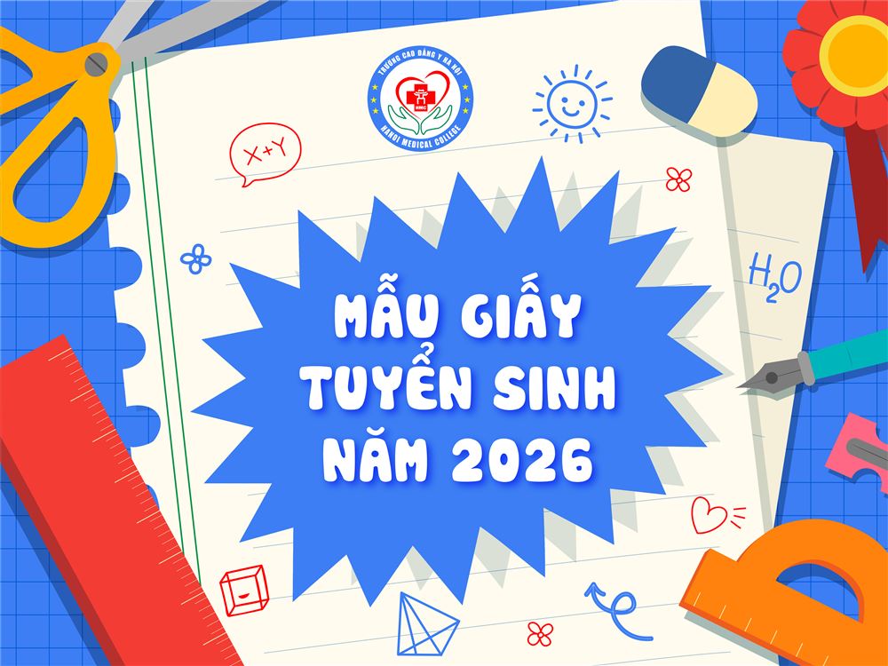 MẪU PHIẾU ĐĂNG KÝ DỰ TUYỂN TRƯỜNG CAO ĐẲNG Y HÀ NỘI NĂM 2026